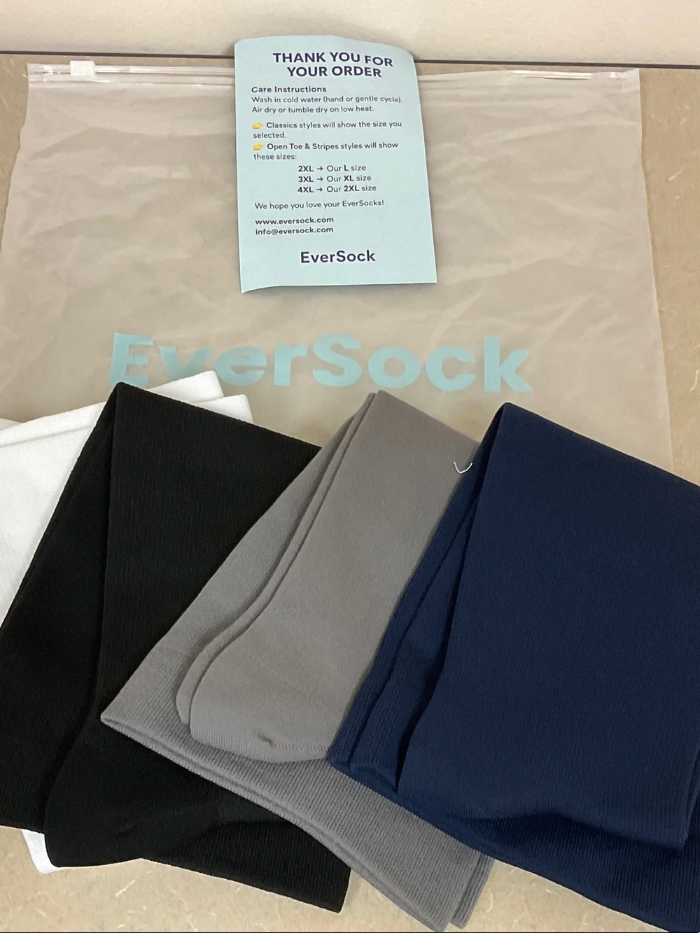 Eversock Compression Unisex 4-Pack Socks — NIOP. XL